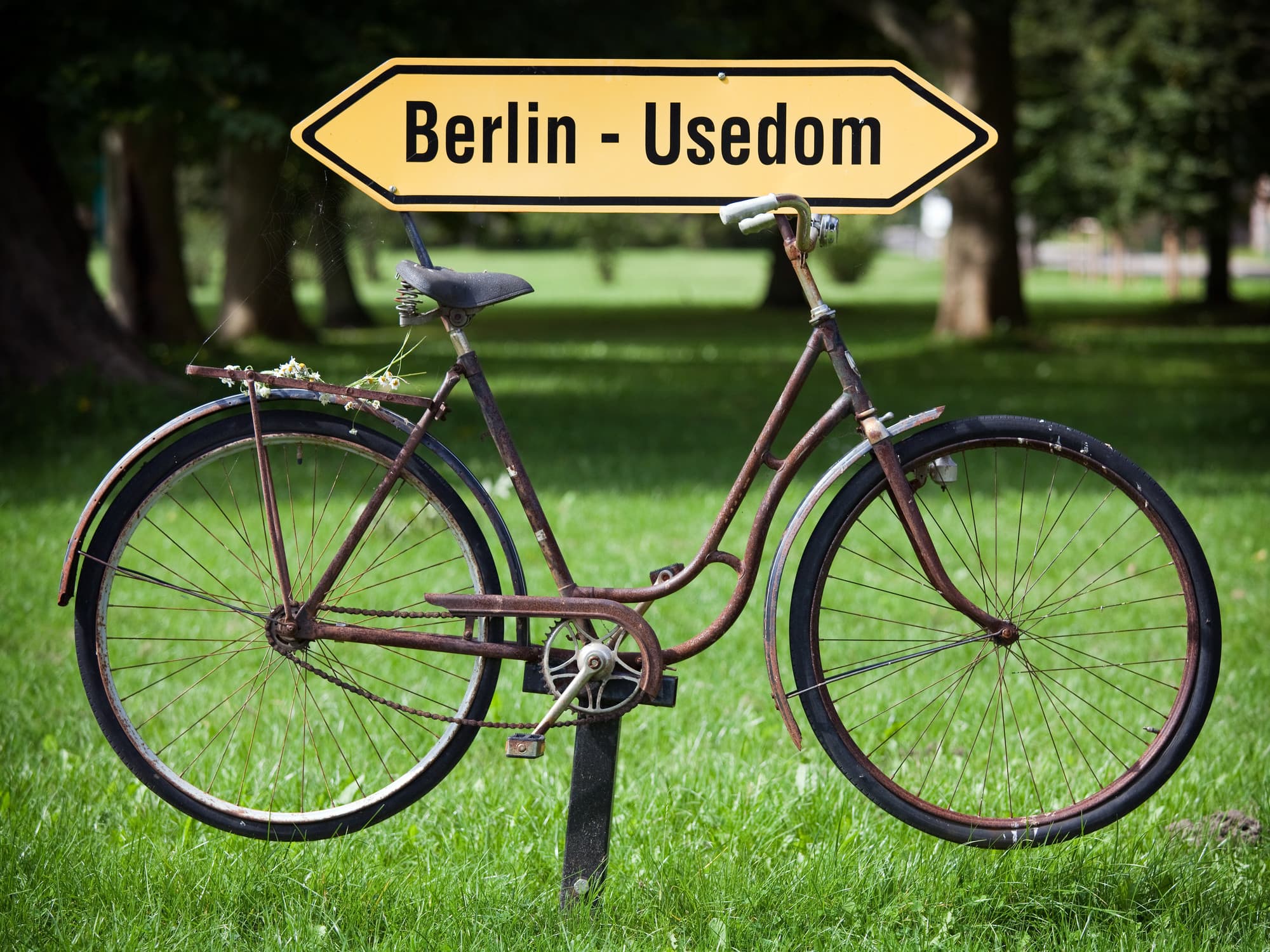 Anreise mit dem Fahrrad