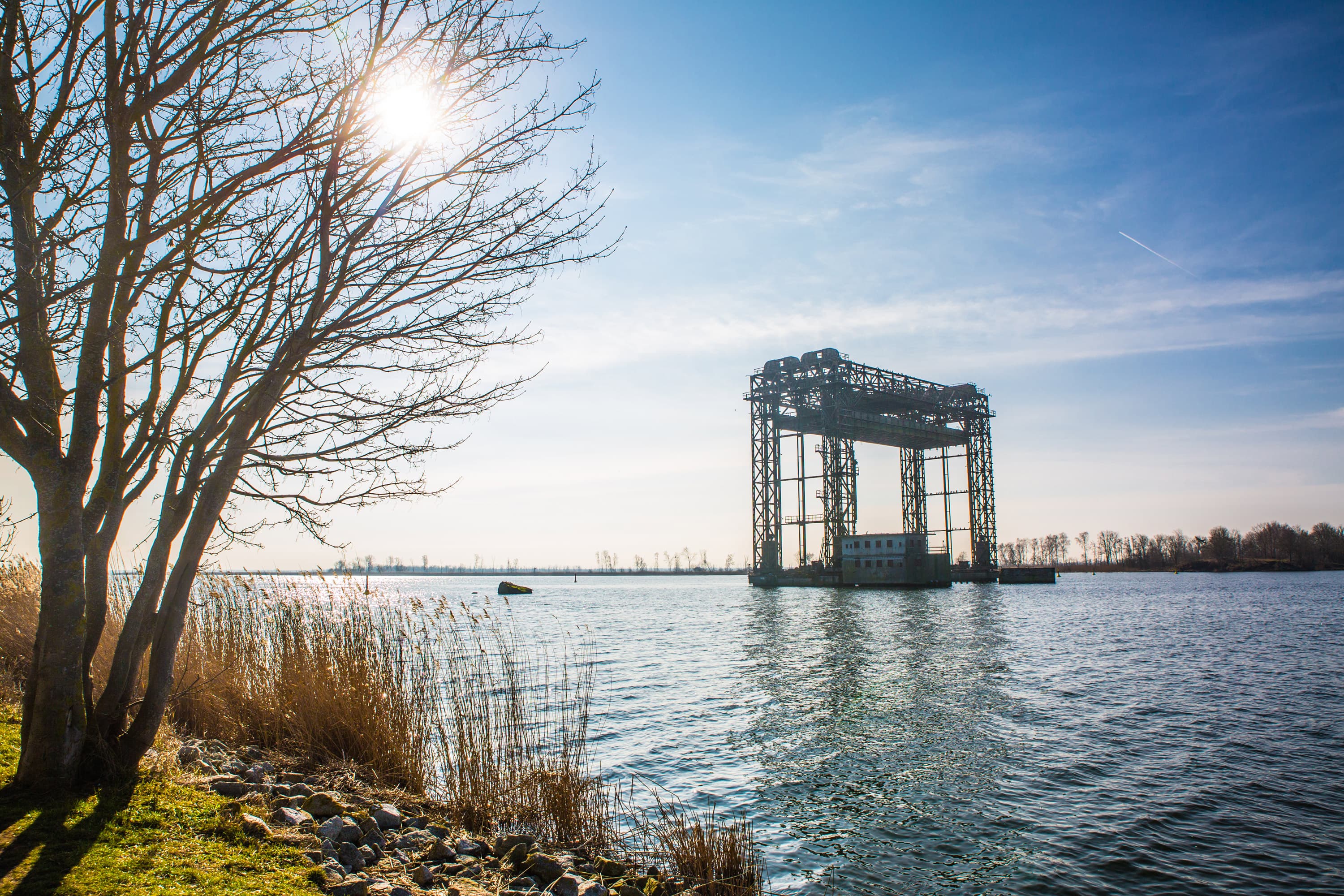 Usedomer Winkel Hubbrücke Karnin