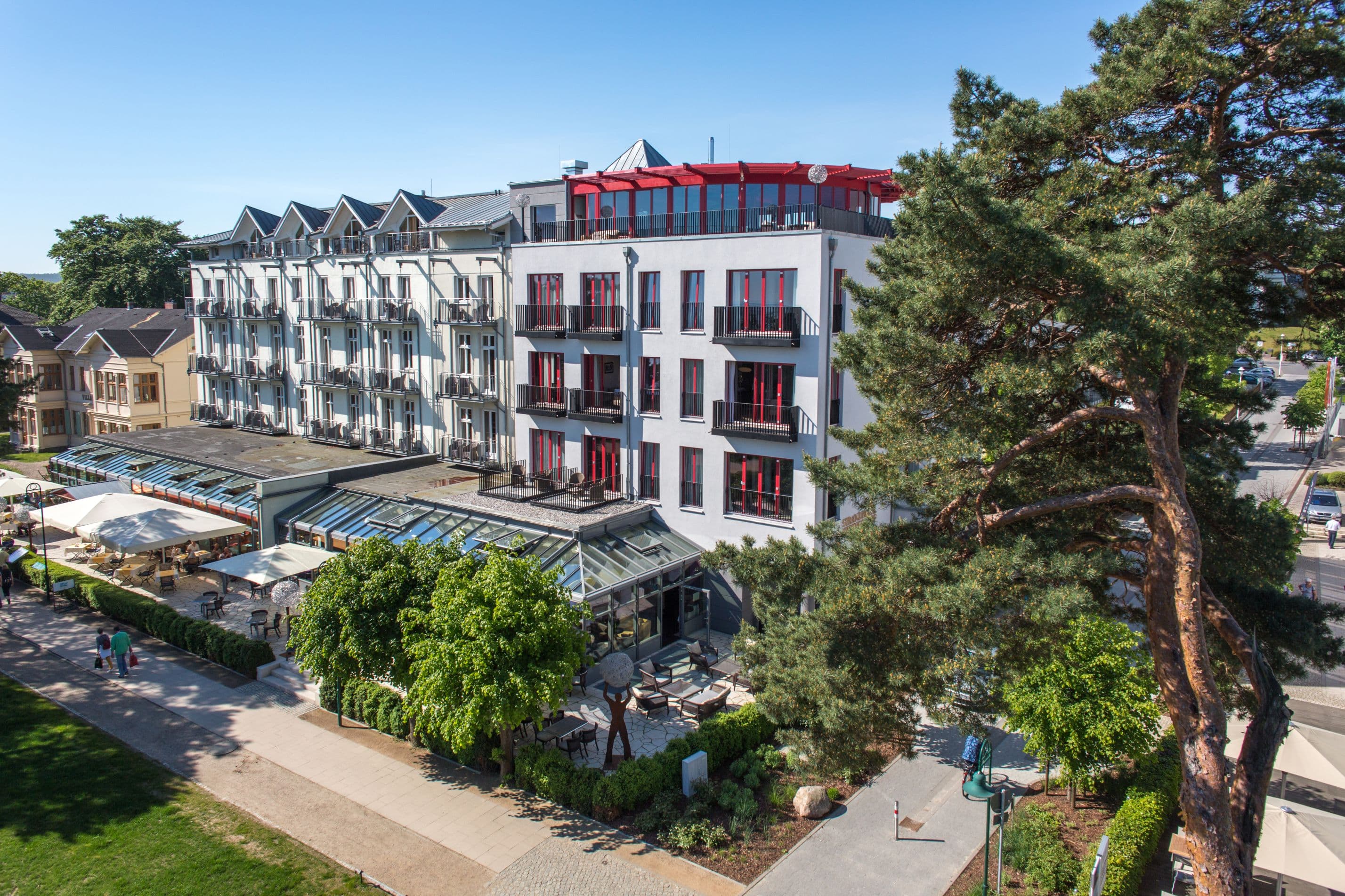 Strandhotel Heringsdorf Außenansicht