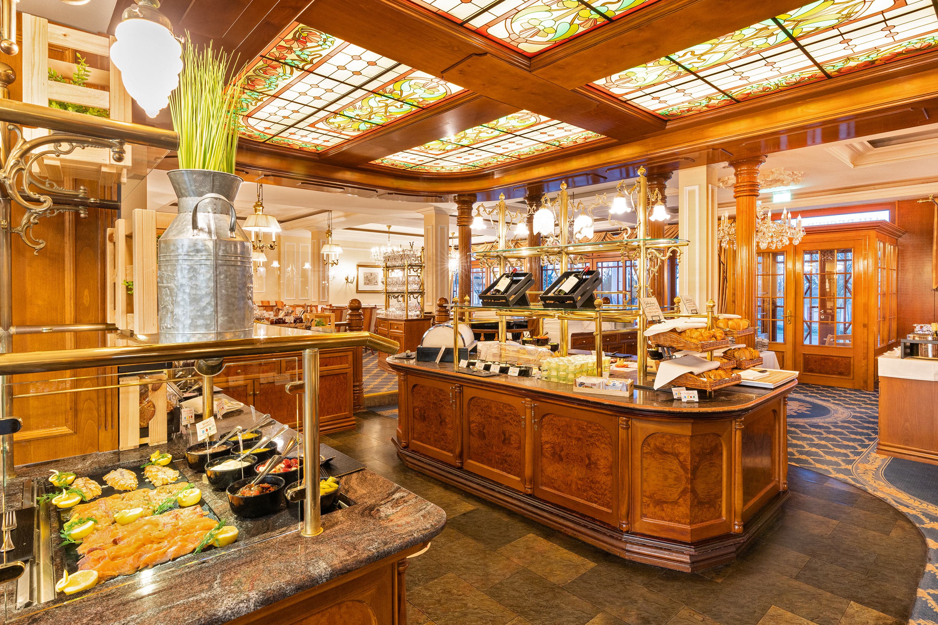 Frühstücksbuffet im Ahlbecker Hof
