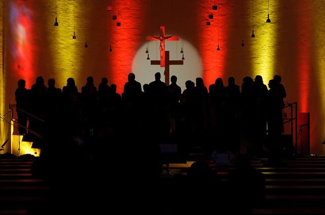 Chor in einer Kirche 