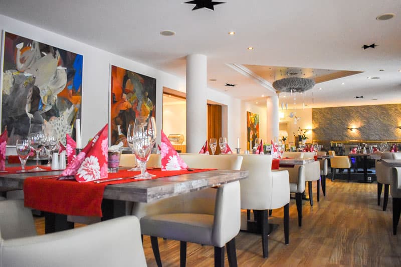 Innenraum des Restaurants Marron d'Or