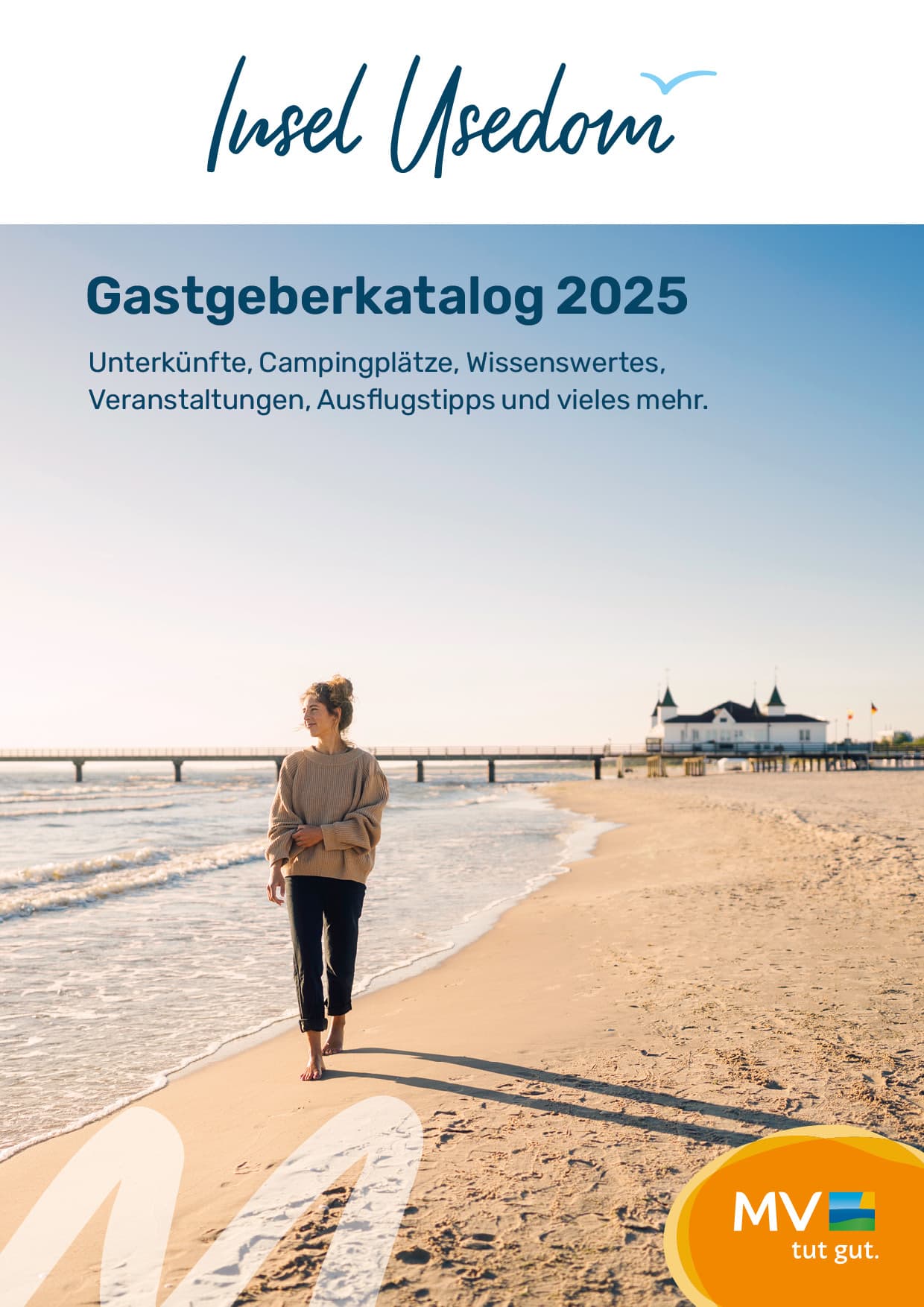 Cover des Gastgeberkataloges 2025