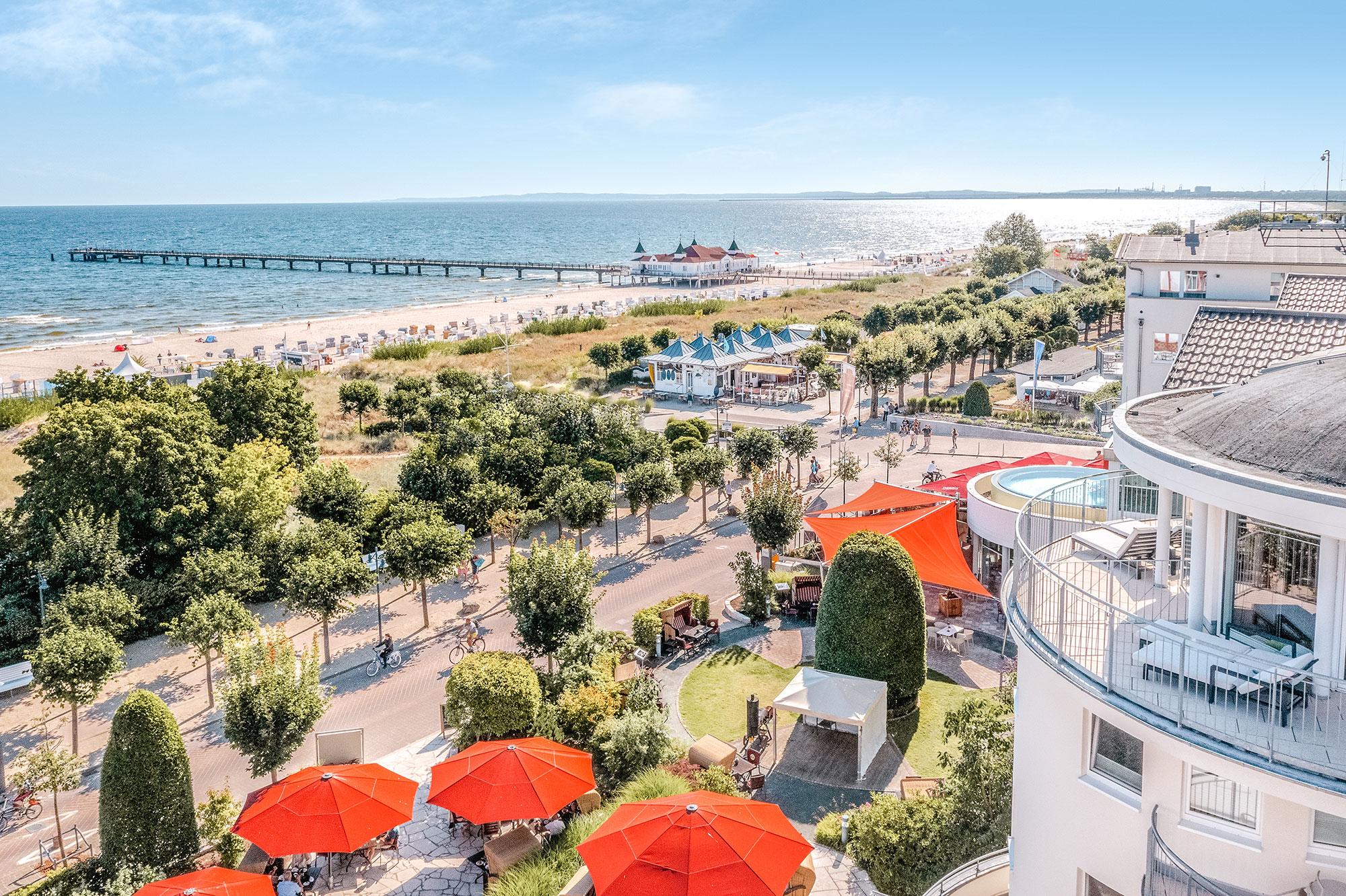 Das Ahlbeck Hotel & Spa Ausblick
