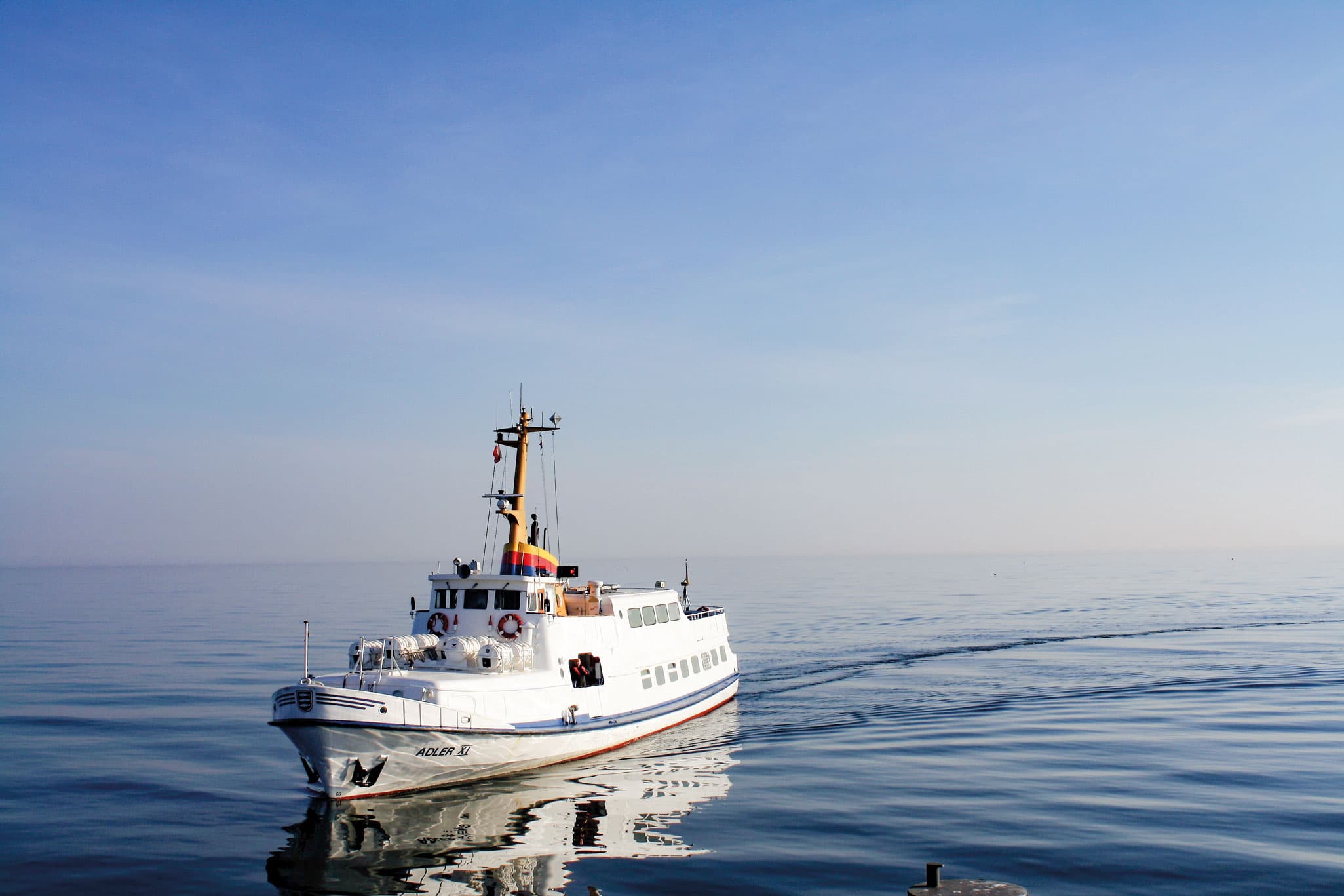 Schiff auf der Ostsee