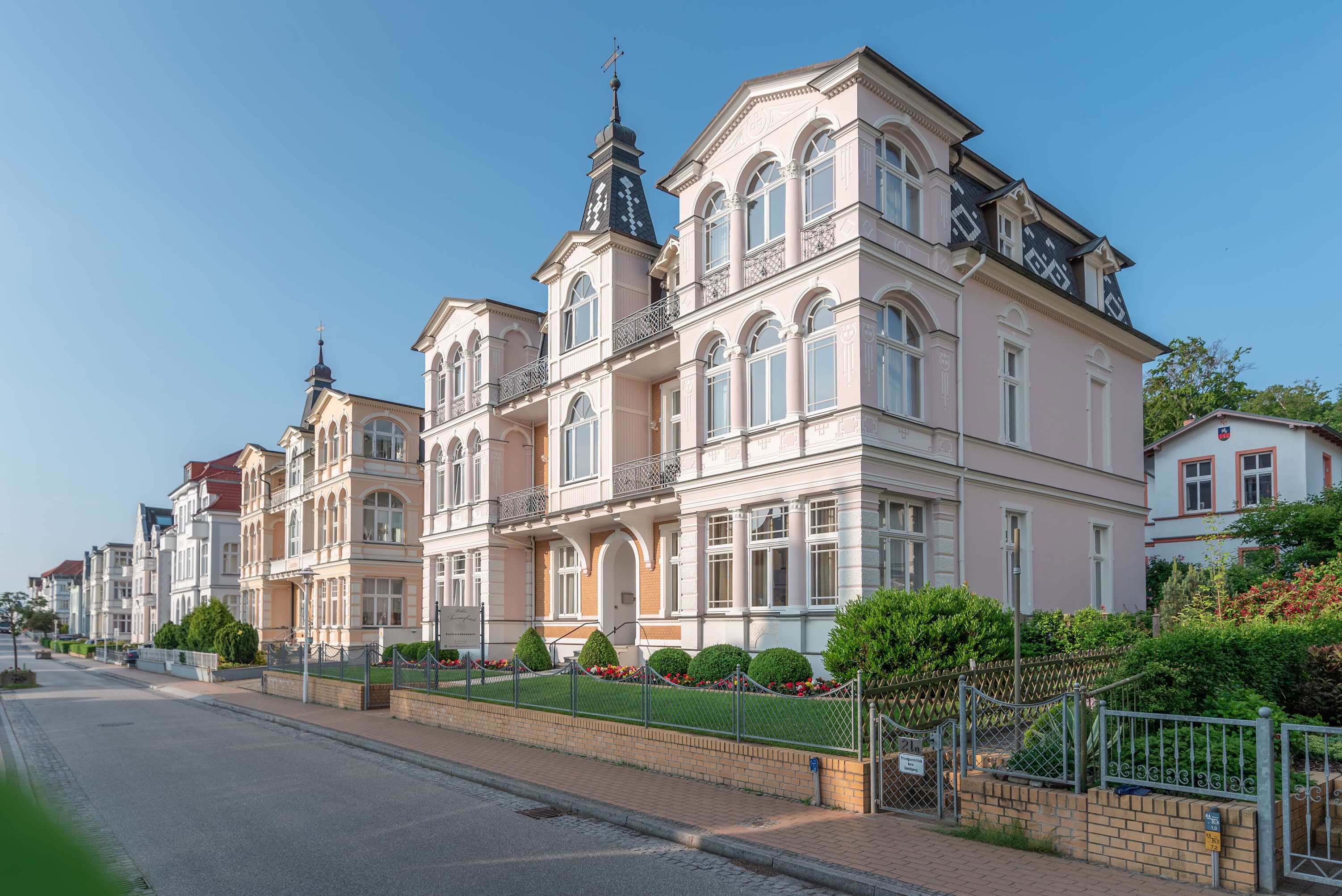 Bäderarchitektur in Bansin