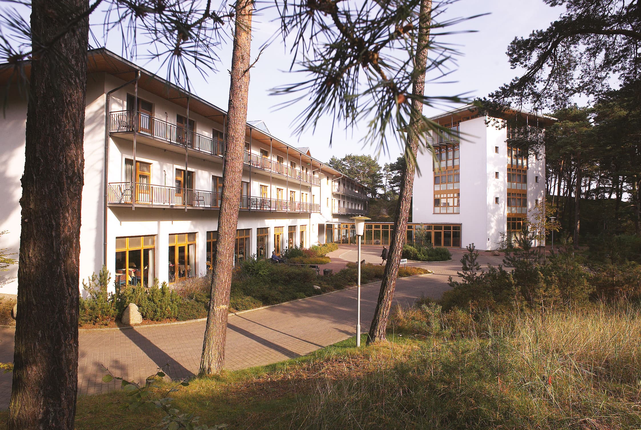 Außenansicht der MEDICLIN Dünenwald Klinik