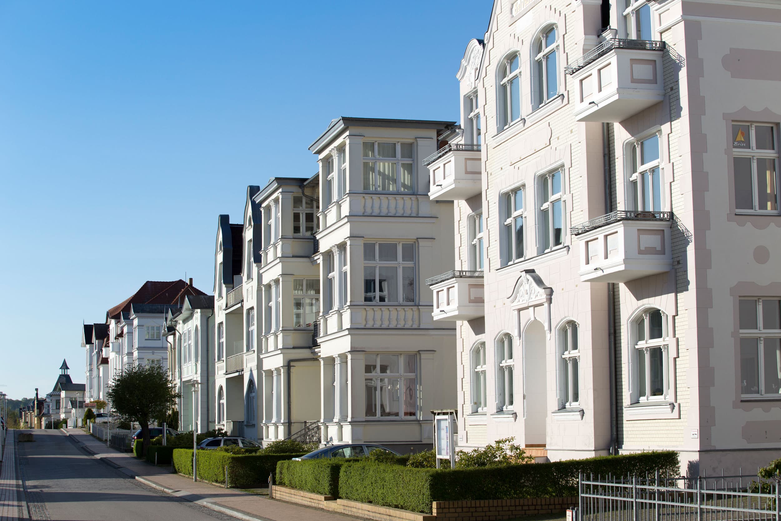Bäderarchitektur-Villen in den Kaiserbädern