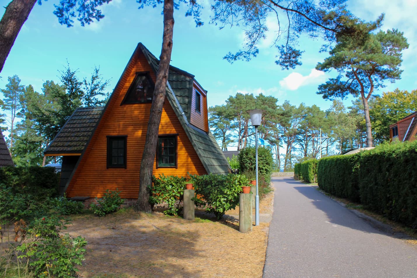 Ferienhaus auf dem Campingplatz