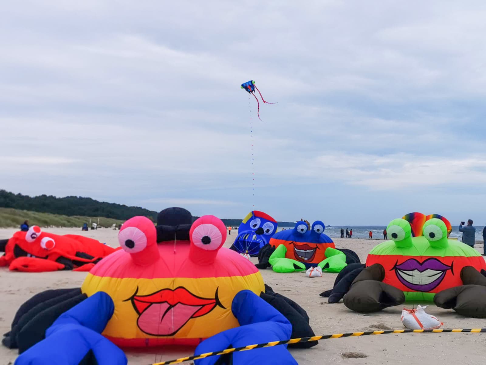 Drachenfest am Strand
