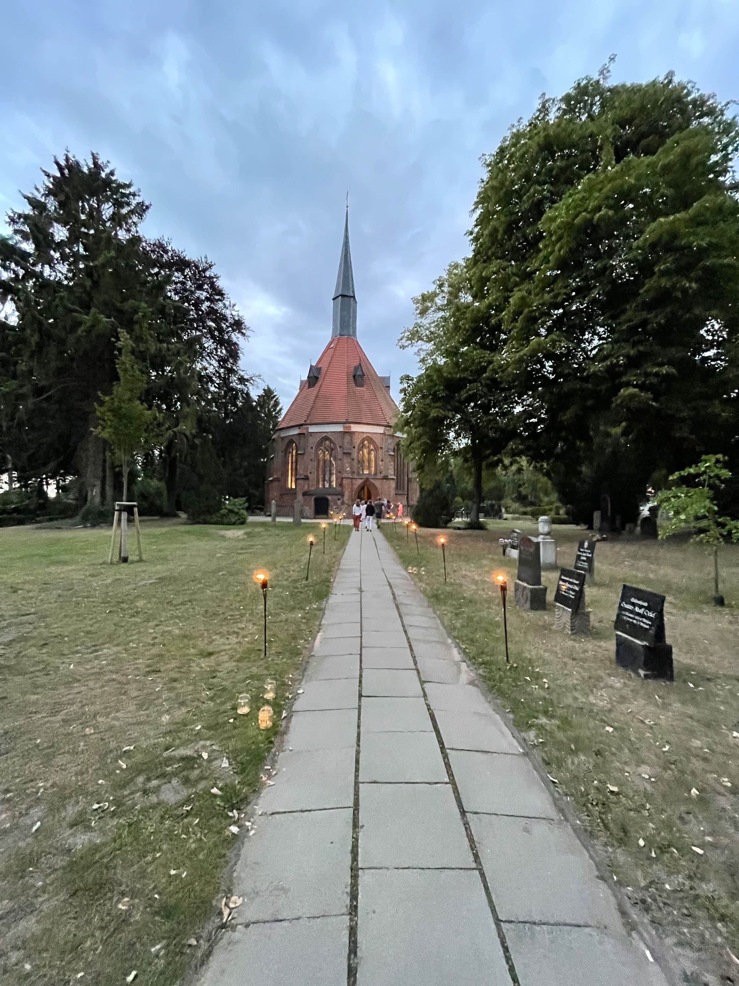 Weg zur Getrudenkapelle Wolgast