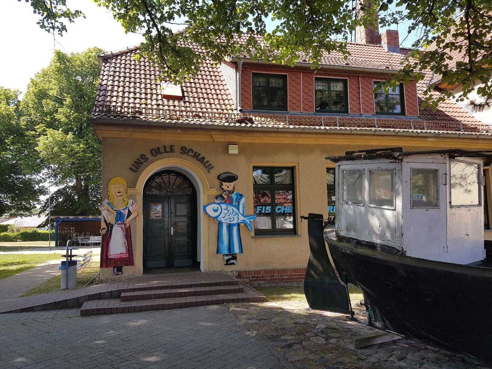 Das Heimatmuseum "Uns olle Schaul" steht mitten im Ortskern des Seebad Zempin