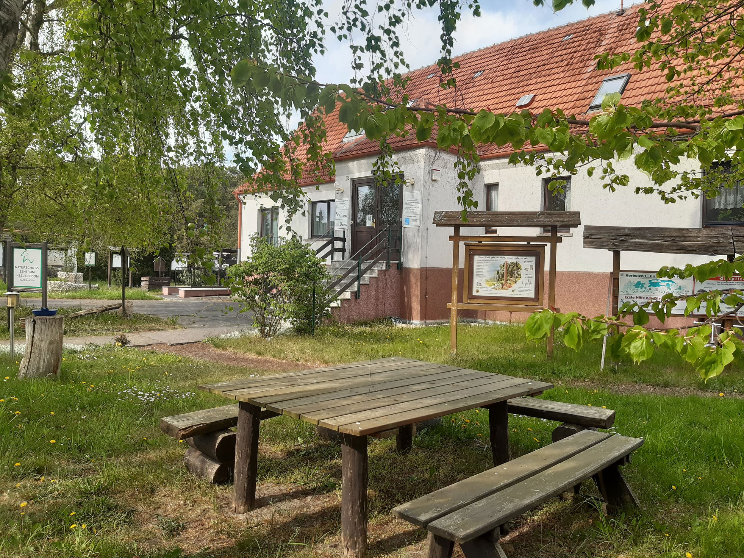 Außenansicht Naturschutzzentrum Karlshagen