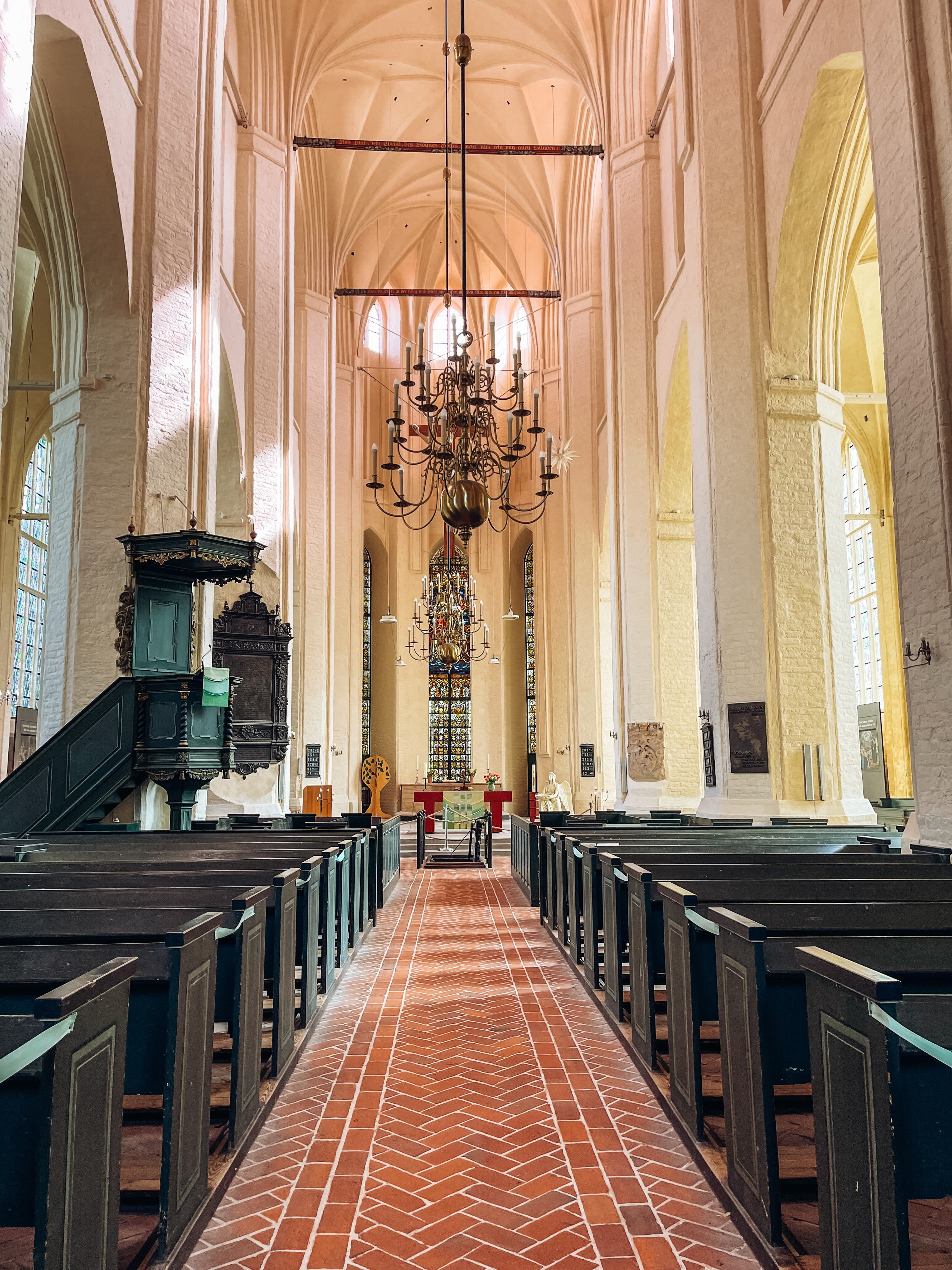 Kirchenschiff der Petrikirche Wolgast