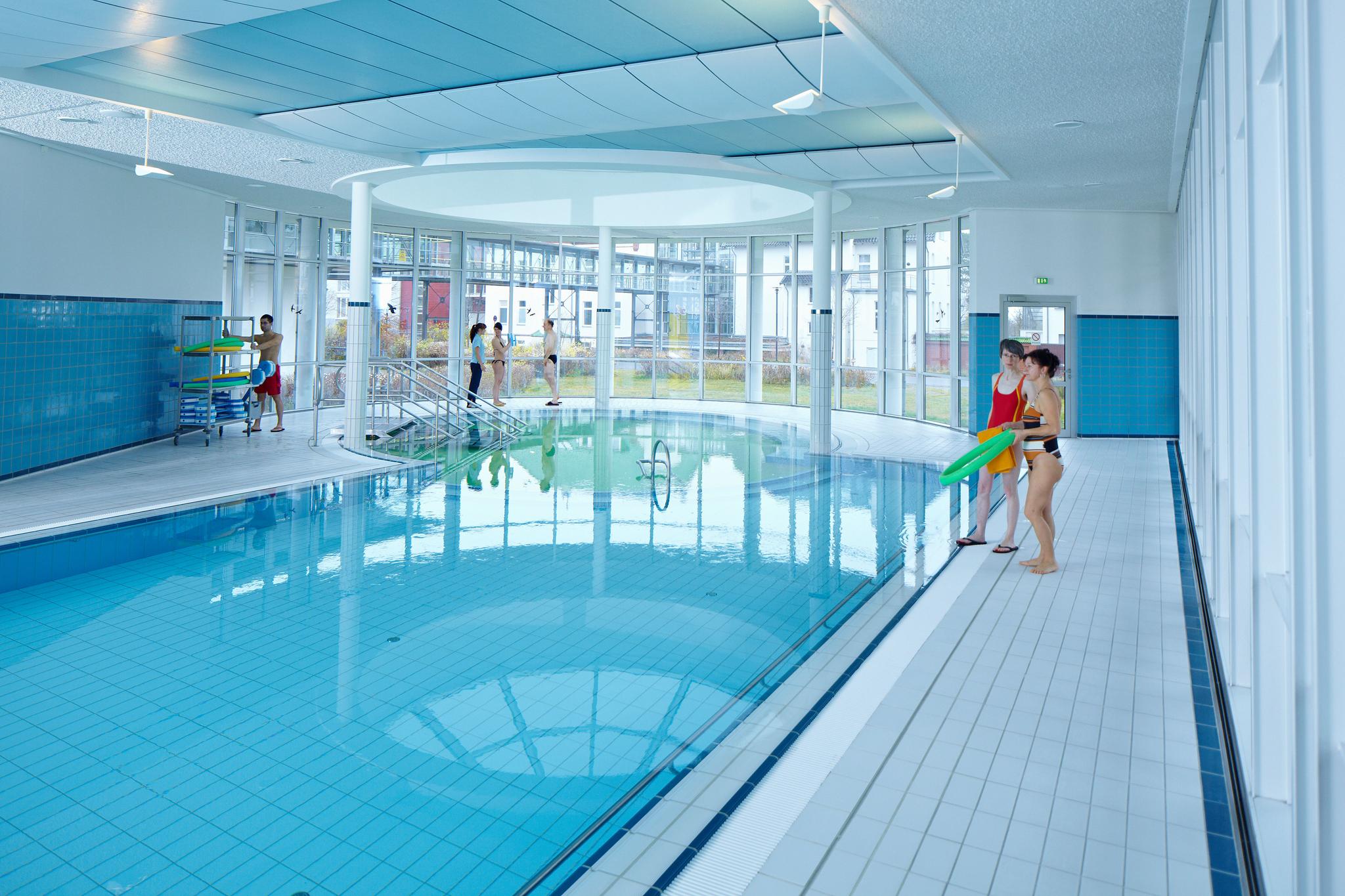 Schwimmbad der Rehaklinik Seebad Ahlbeck