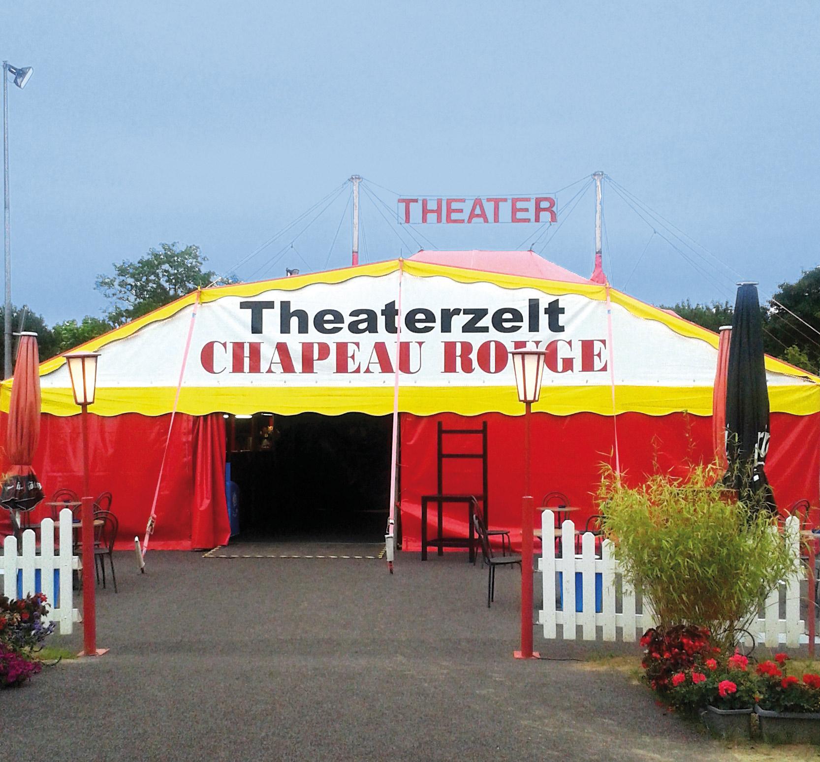 Theaterzelt Chapeau Rouge