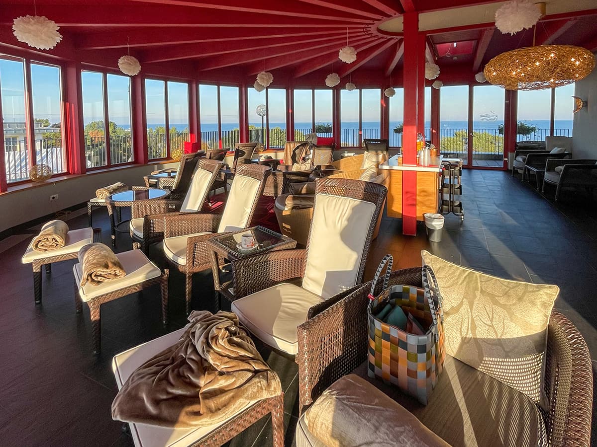 Wellnesslounge im Strandhotel Heringsdorf