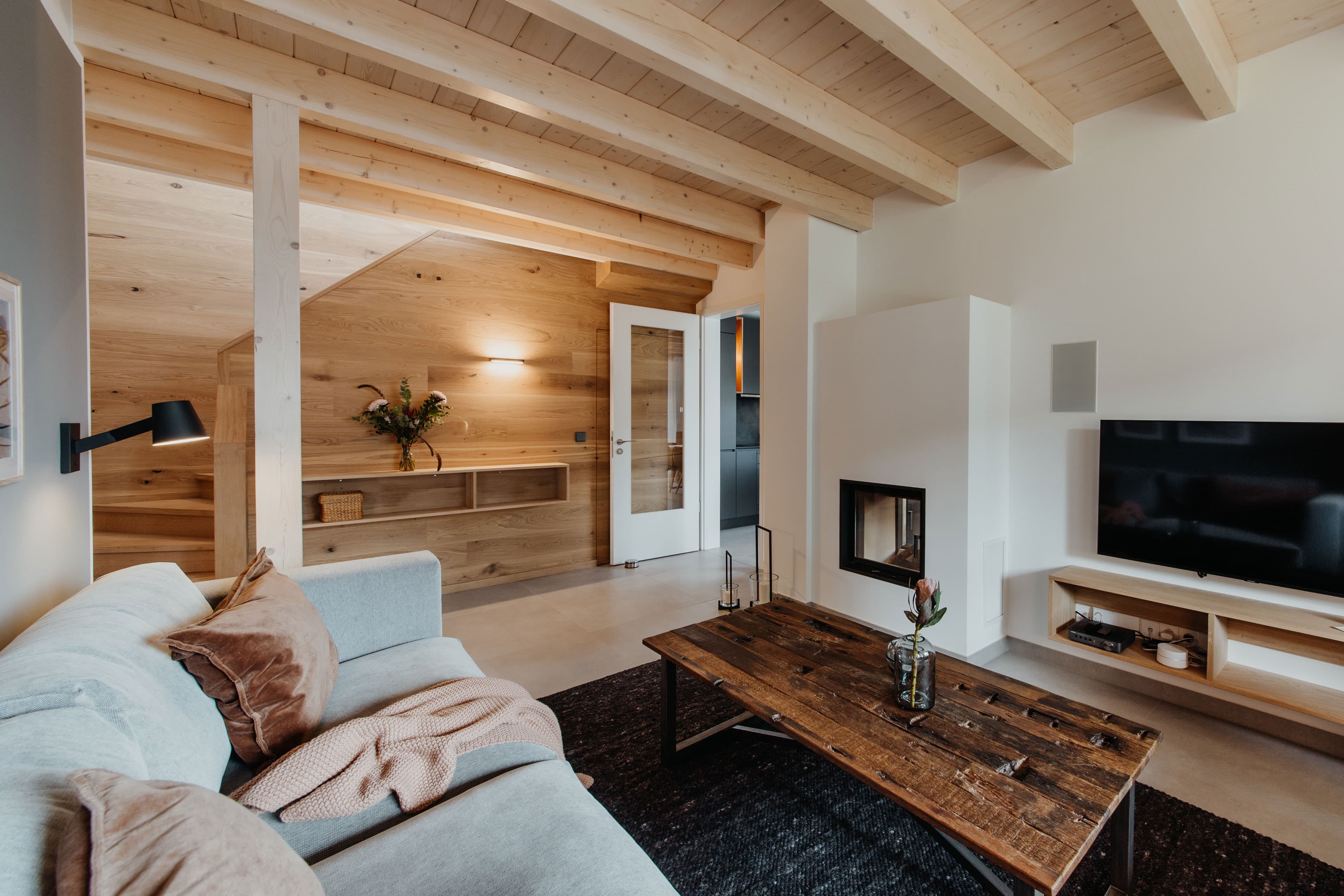 Wohnzimmer im Ferienhaus