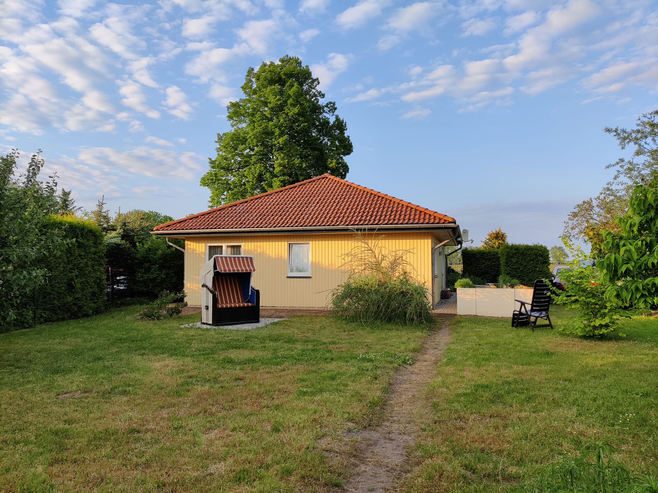 Außenansicht Ferienhaus am Ellerbruch