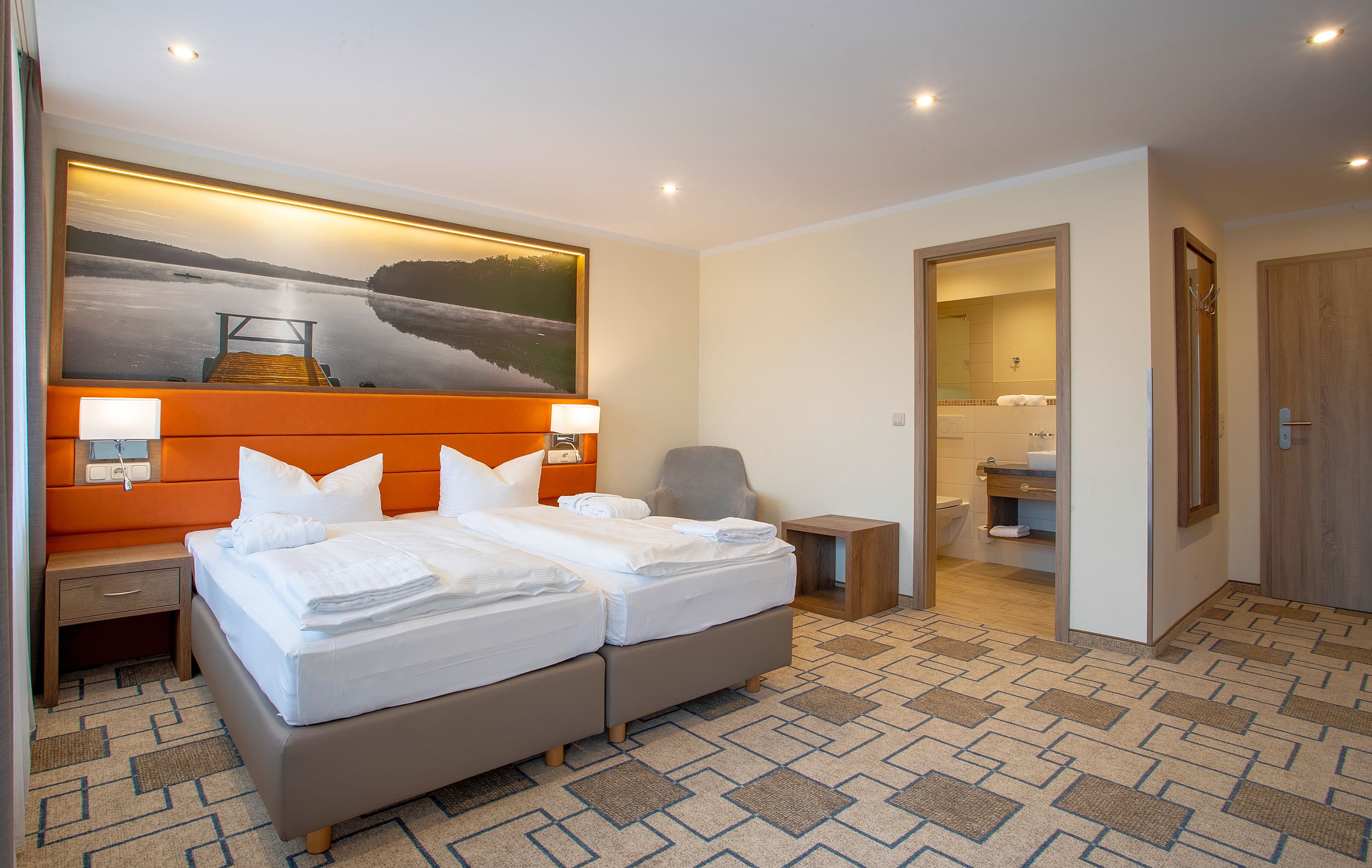 Doppelzimmer im Ostseehotel - Villen im Park