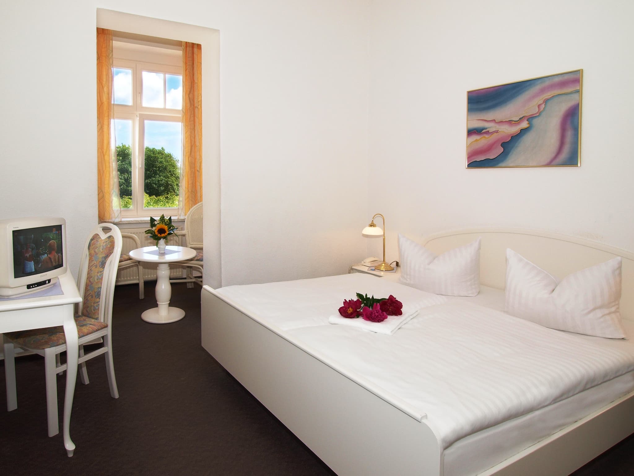 Zimmer mit Doppelbett