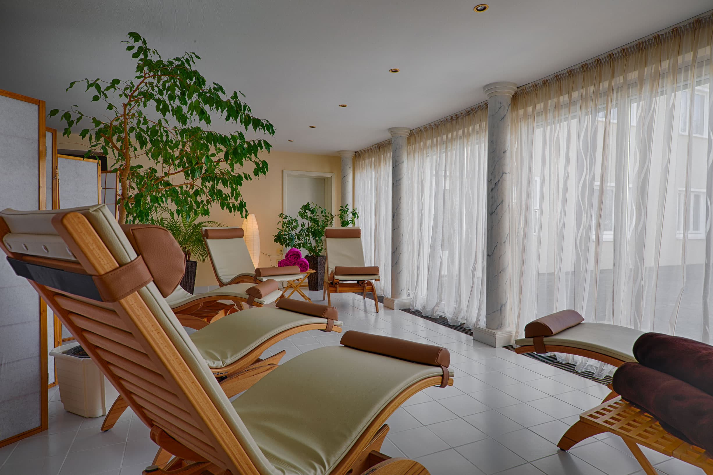 Ruhebereich im Hotel Residenz