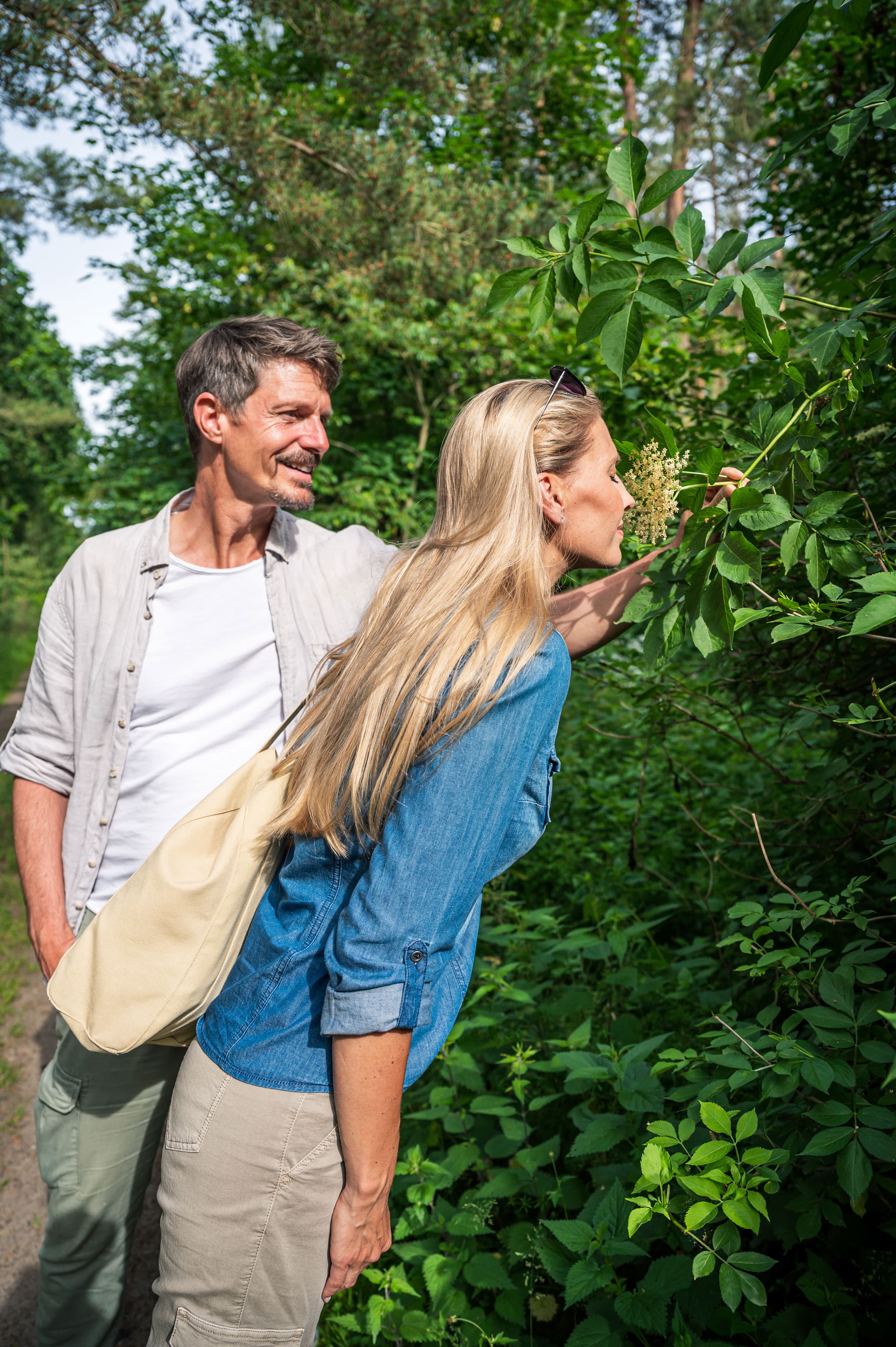 Pärchen in der Natur