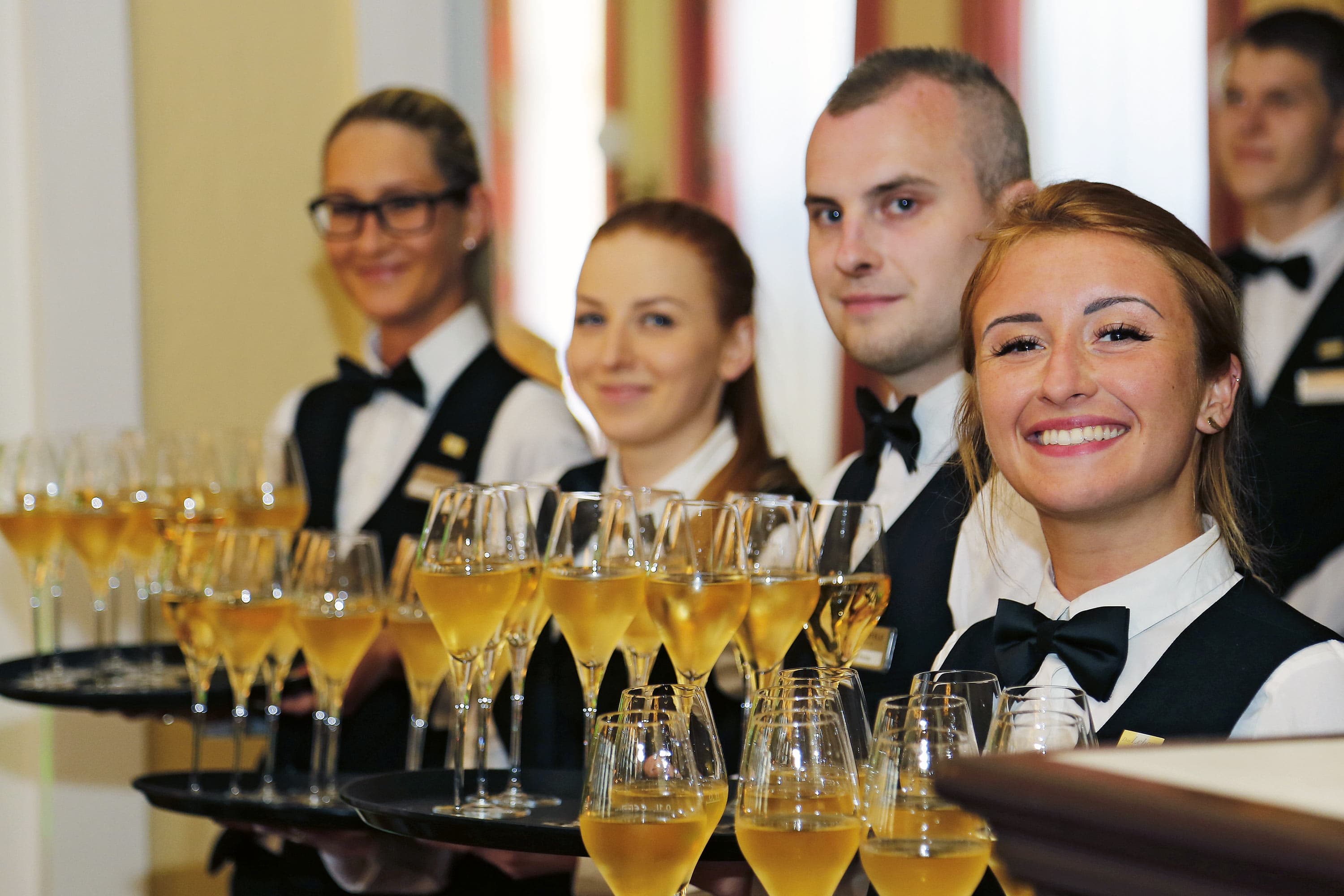 Serviceteam im Hotel