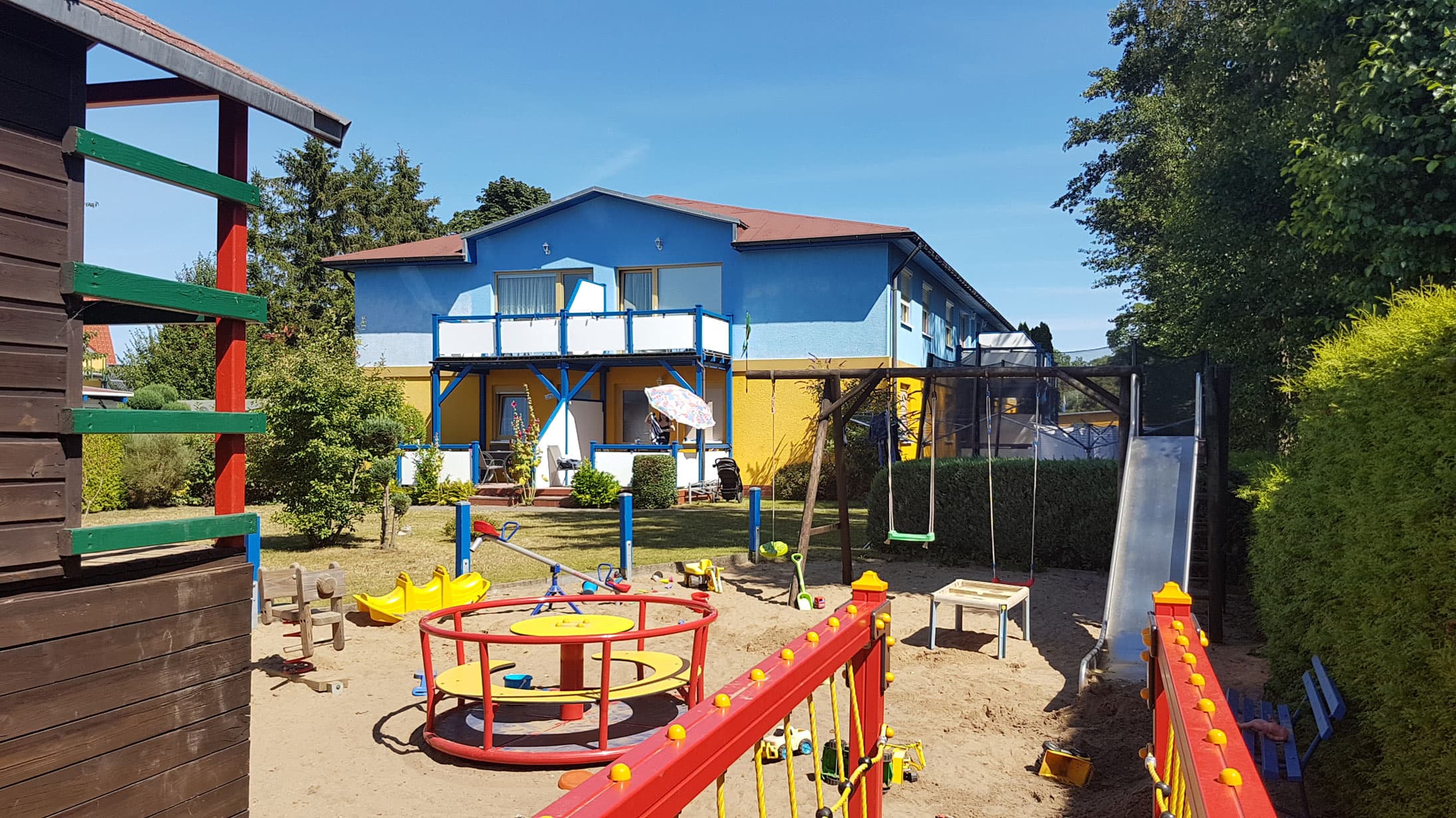 Spielplatz am Ferienhaus