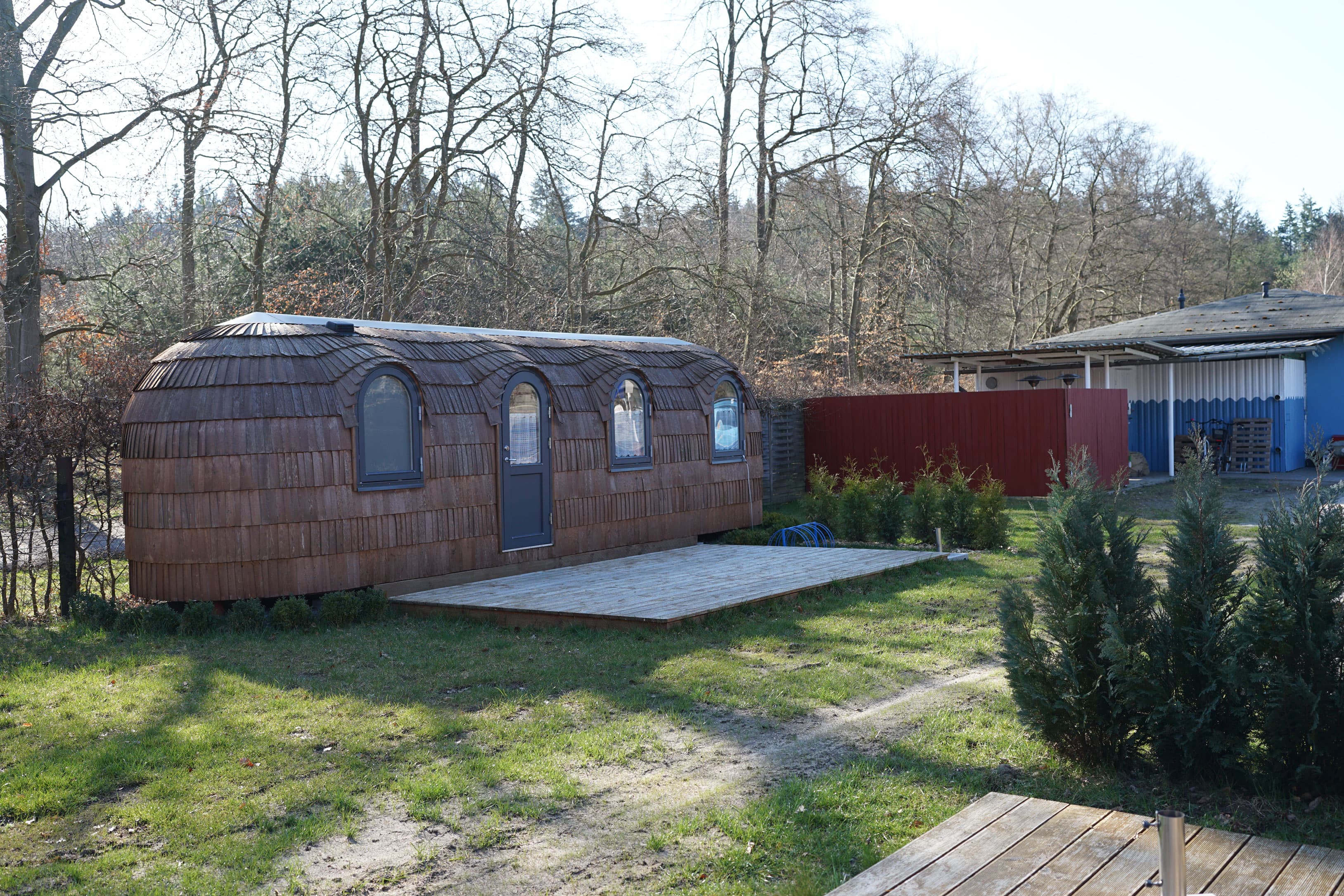 Tiny Houses auf dem Campingplatz