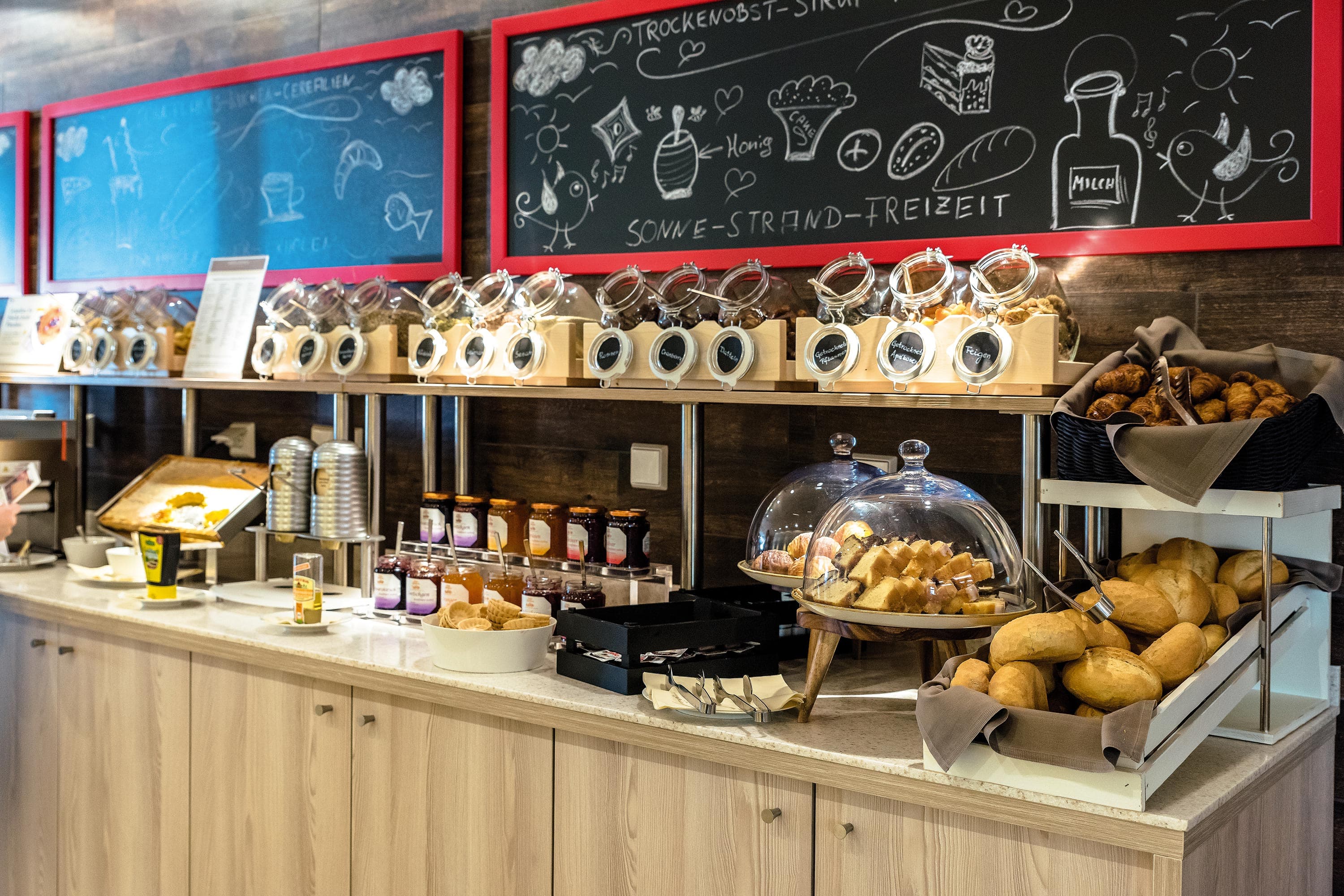 Kaiserstrand Beachhotel Frühstücksbuffet