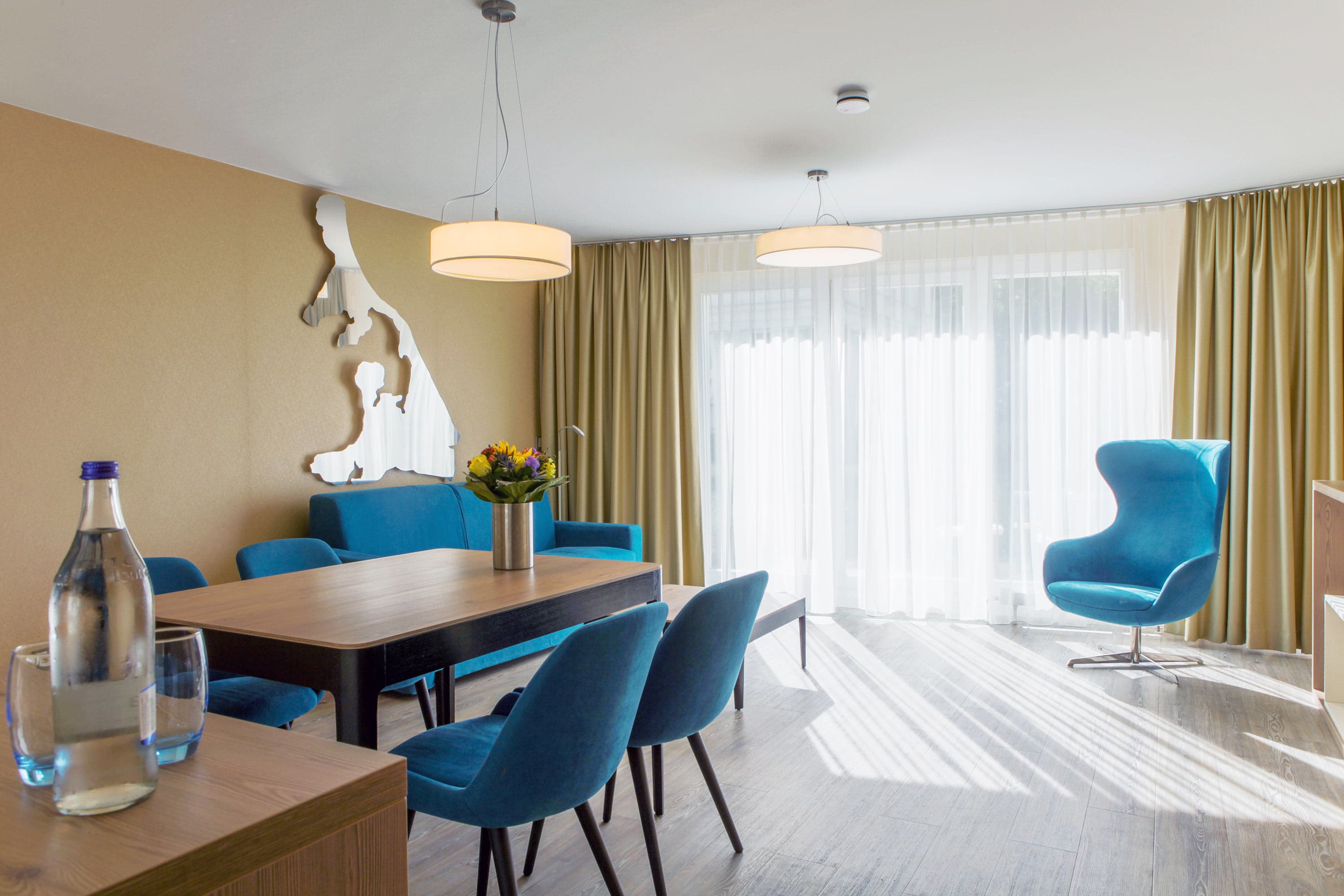 Ostseeresidenz Bansin Appartement Wohnzimmer