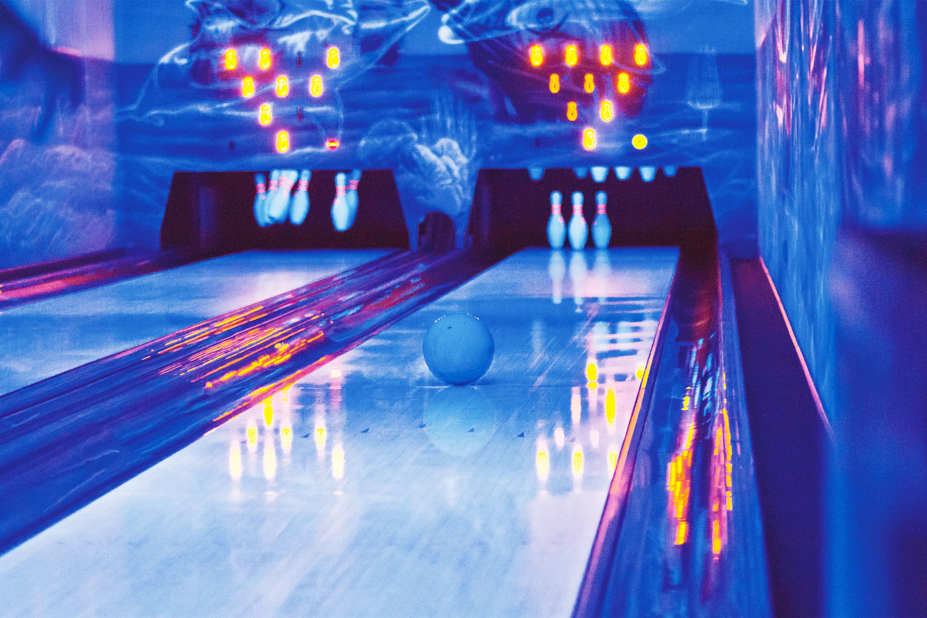 Strandhotel Atlantic Bowlingbahn