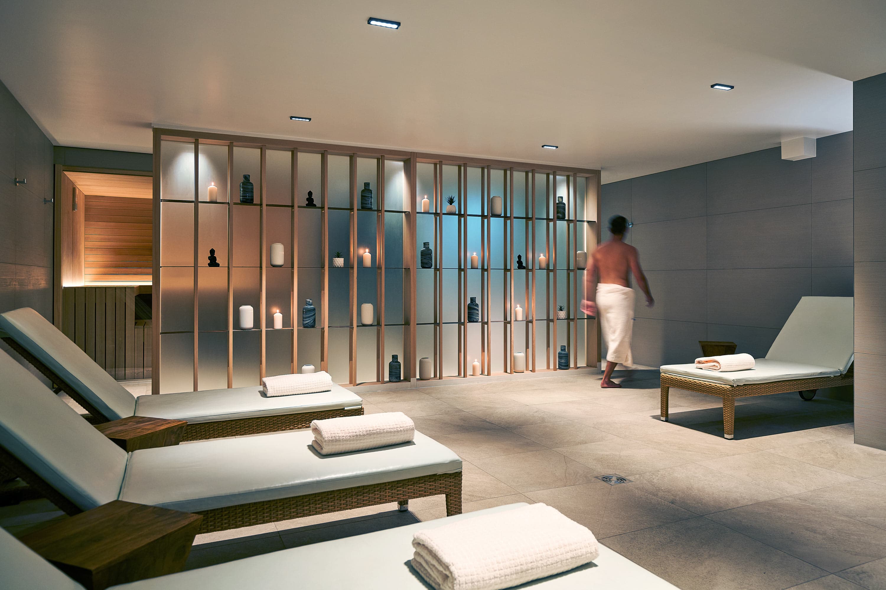 Strandhotel Atlantic Wellness Entspannungsraum