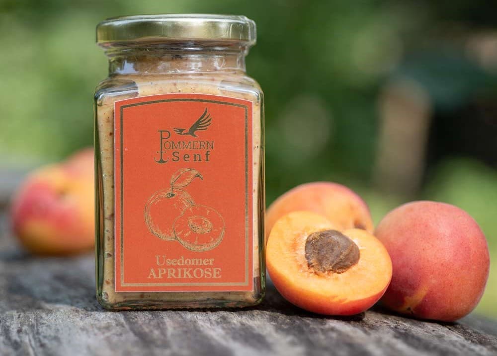 Aprikosen Pommernsenf