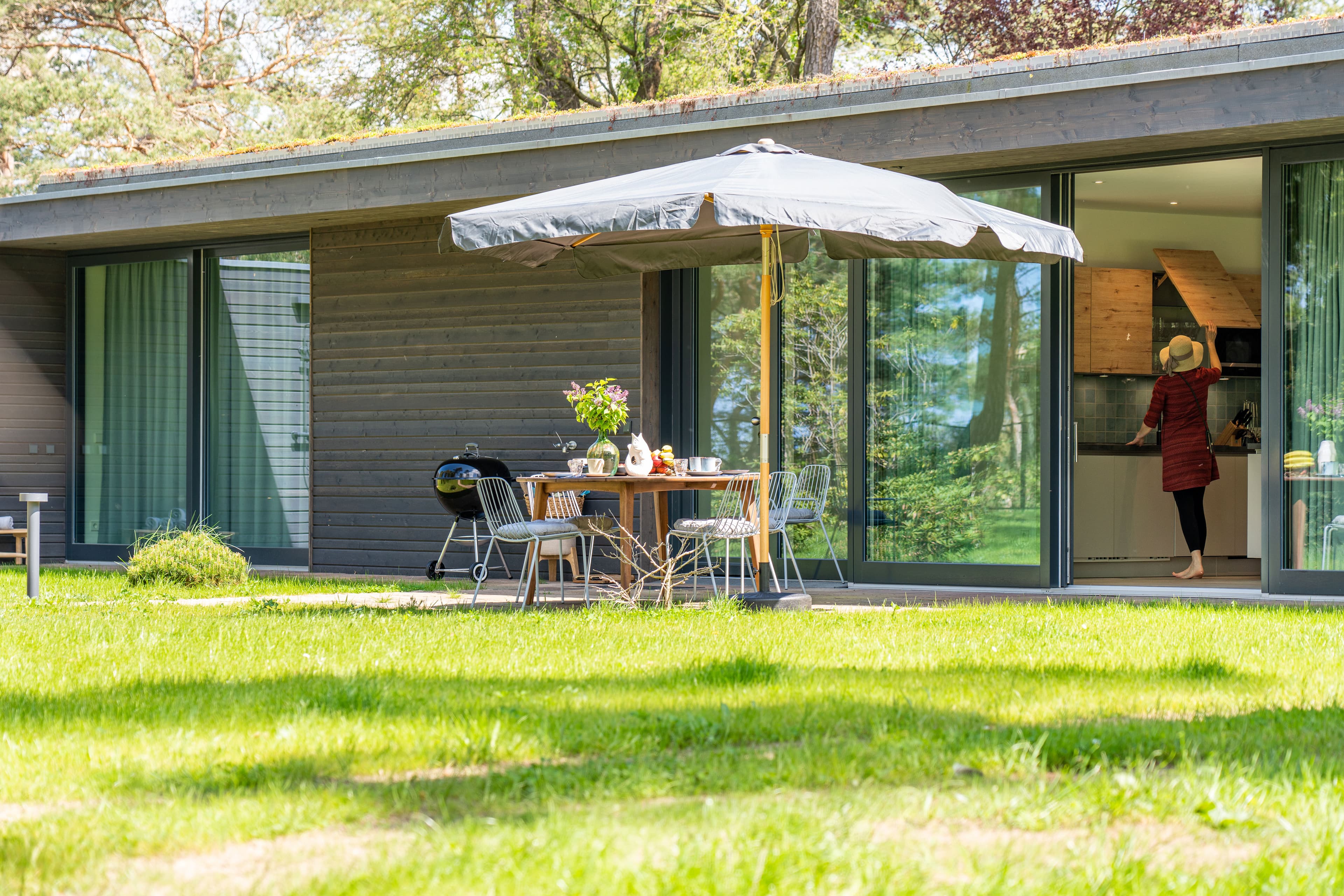 Terrasse an der Villa