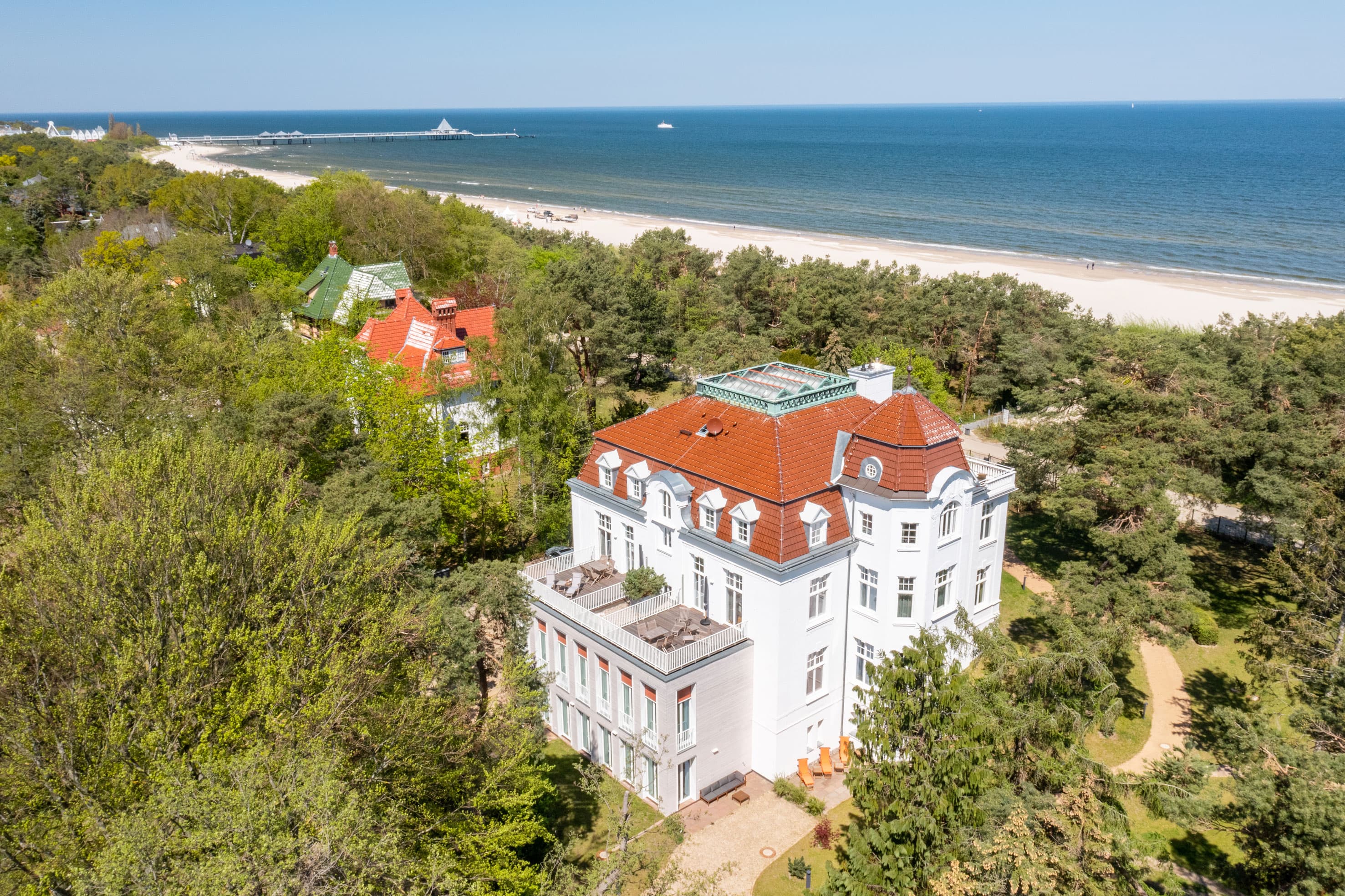 Pineblue Villa Luftaufnahme