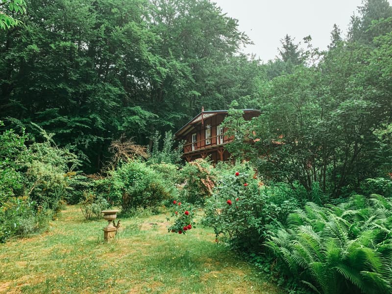 Café Waldesruh im Grünen