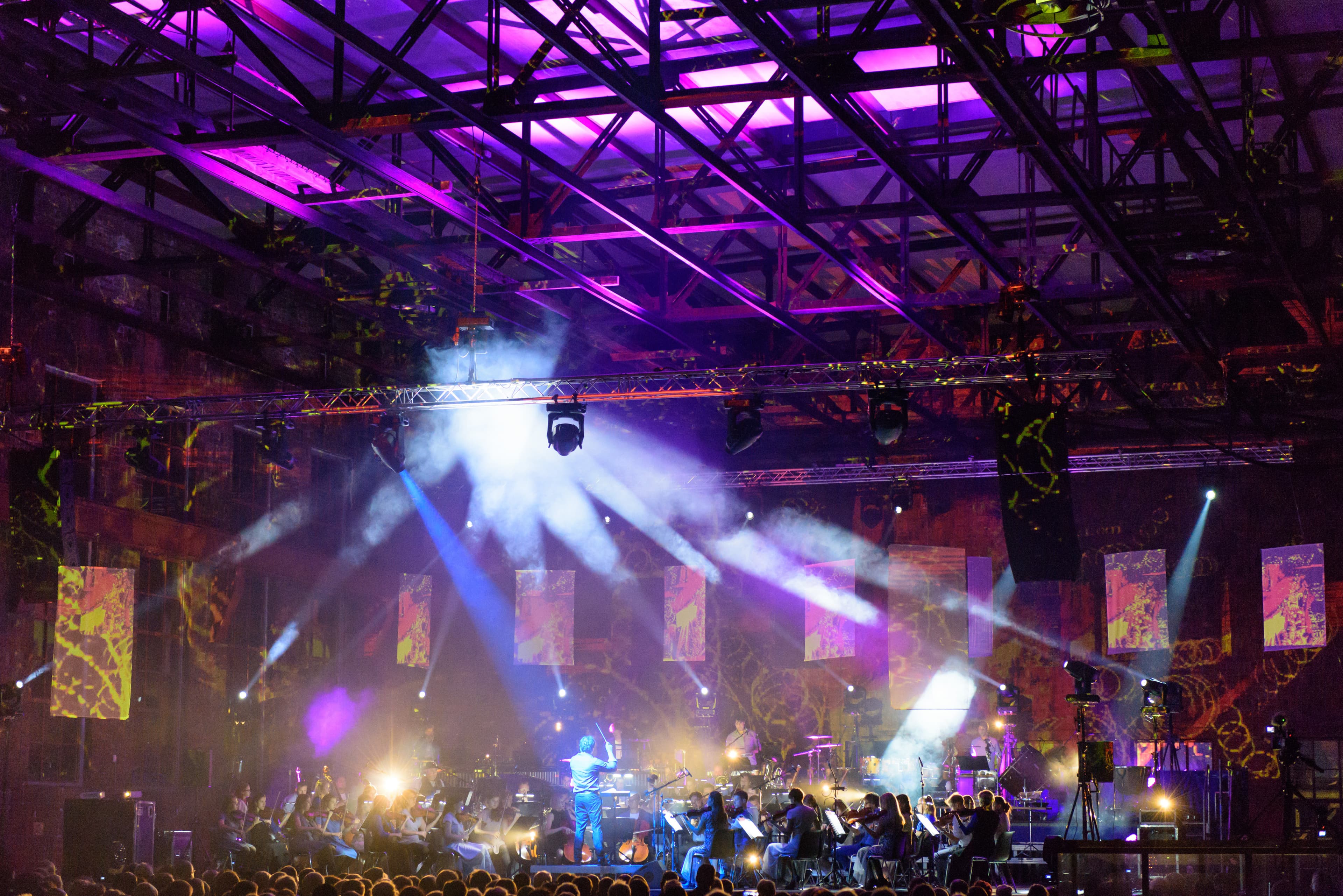 Konzert eines Orchesters