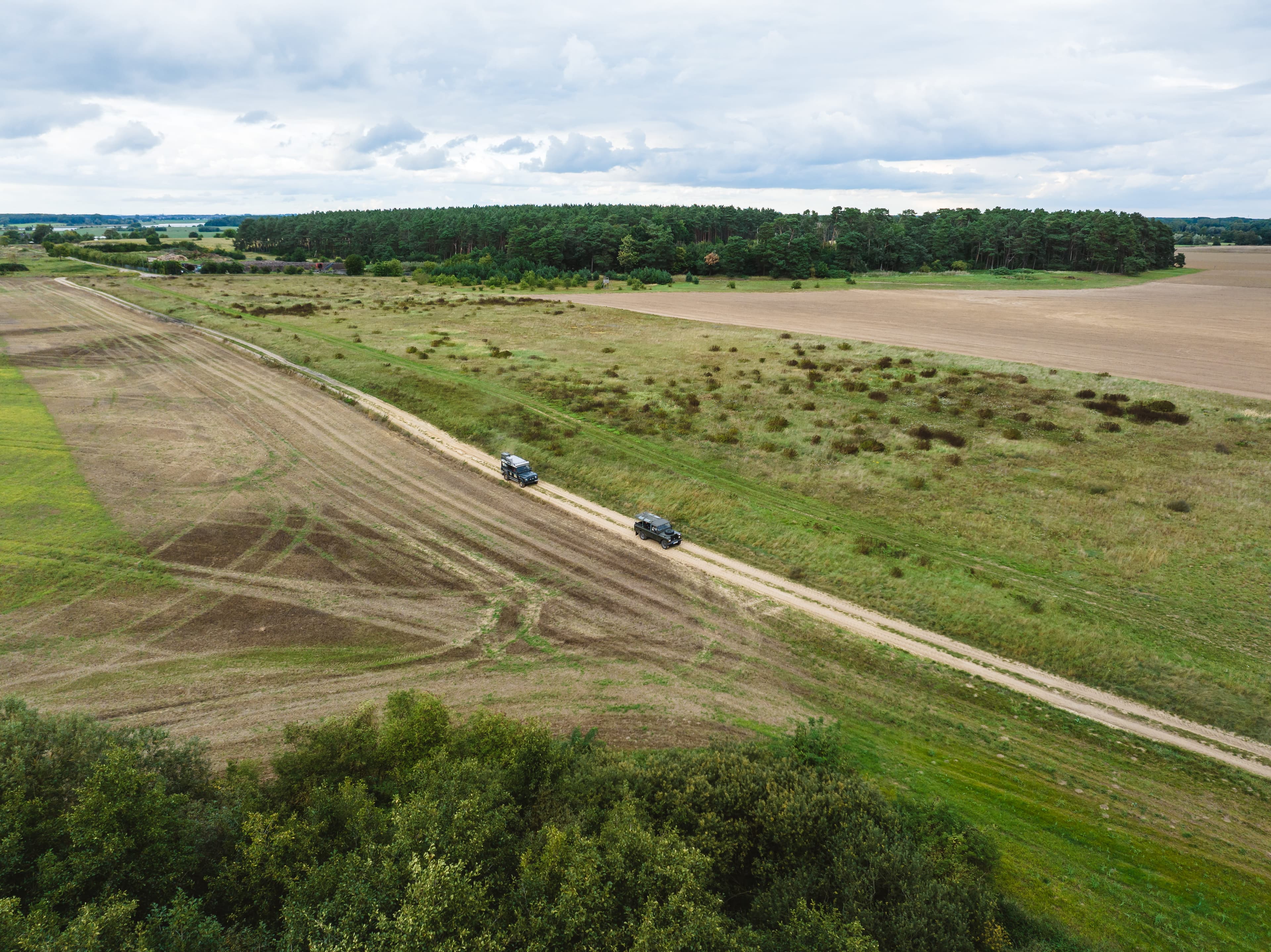 Die Insel Safari auf der Insel Usedom in der Natur
